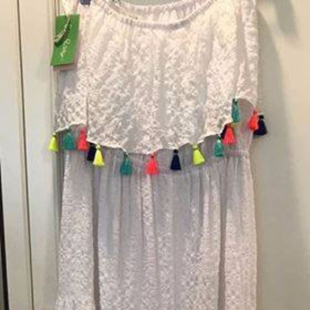 Lilly Pulitzer NWT Maxi Dress w/colorful tassel